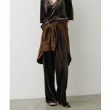 【LARUTA】サイドライン切替ベロアパンツ | NICE CLAUP / OLIVE des OLIVE　OUTLET | 詳細画像31 