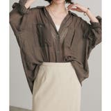 ブラウン | 【LARUTA】シアーサファリポケット付きシャツ | NICE CLAUP / OLIVE des OLIVE　OUTLET