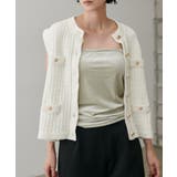 【LARUTA】モールクルーニットベスト | NICE CLAUP / OLIVE des OLIVE OUTLET | 詳細画像5