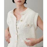 【LARUTA】モールクルーニットベスト | NICE CLAUP / OLIVE des OLIVE OUTLET | 詳細画像6
