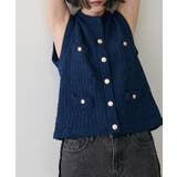 【LARUTA】モールクルーニットベスト | NICE CLAUP / OLIVE des OLIVE OUTLET | 詳細画像24