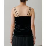 【LARUTA】カップ付きベロアキャミ | NICE CLAUP / OLIVE des OLIVE　OUTLET | 詳細画像8 