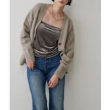 【LARUTA】カップ付きベロアキャミ | NICE CLAUP / OLIVE des OLIVE　OUTLET | 詳細画像17 