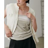 【LARUTA】カップ付きベロアキャミ | NICE CLAUP / OLIVE des OLIVE　OUTLET | 詳細画像24 