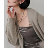 グレー系 | 【LARUTA】カップ付きベロアキャミ | NICE CLAUP / OLIVE des OLIVE　OUTLET