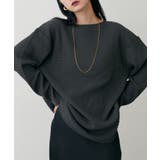 【LARUTA】長袖ワッフルカットソーTee | NICE CLAUP / OLIVE des OLIVE　OUTLET | 詳細画像12 