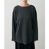 【LARUTA】長袖ワッフルカットソーTee | NICE CLAUP / OLIVE des OLIVE　OUTLET | 詳細画像16 