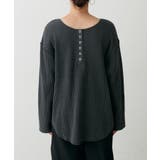 【LARUTA】長袖ワッフルカットソーTee | NICE CLAUP / OLIVE des OLIVE　OUTLET | 詳細画像18 