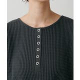 【LARUTA】長袖ワッフルカットソーTee | NICE CLAUP / OLIVE des OLIVE　OUTLET | 詳細画像22 