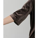 【LARUTA】ベロアポロシャツプルオーバー | NICE CLAUP / OLIVE des OLIVE　OUTLET | 詳細画像26 