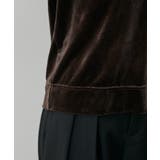 【LARUTA】ベロアポロシャツプルオーバー | NICE CLAUP / OLIVE des OLIVE　OUTLET | 詳細画像27 