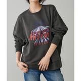 チャコール | 【LARUTA】グラフィックロゴ裏毛プルオーバー | NICE CLAUP / OLIVE des OLIVE OUTLET