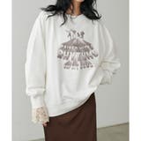 オフ | 【LARUTA】グラフィックロゴ裏毛プルオーバー | NICE CLAUP / OLIVE des OLIVE OUTLET