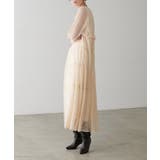 【LARUTA】レース切替ロングワンピース | NICE CLAUP / OLIVE des OLIVE OUTLET | 詳細画像5