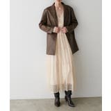 【LARUTA】レース切替ロングワンピース | NICE CLAUP / OLIVE des OLIVE OUTLET | 詳細画像7