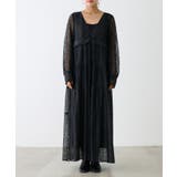 【LARUTA】レース切替ロングワンピース | NICE CLAUP / OLIVE des OLIVE OUTLET | 詳細画像13