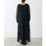 【LARUTA】レース切替ロングワンピース | NICE CLAUP / OLIVE des OLIVE OUTLET | 詳細画像15