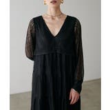 【LARUTA】レース切替ロングワンピース | NICE CLAUP / OLIVE des OLIVE OUTLET | 詳細画像28