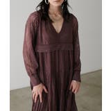 【LARUTA】レース切替ロングワンピース | NICE CLAUP / OLIVE des OLIVE OUTLET | 詳細画像35