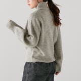 ヤクタッチボトルネックプルオーバー | NICE CLAUP / OLIVE des OLIVE　OUTLET | 詳細画像4 