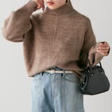 ヤクタッチボトルネックプルオーバー | NICE CLAUP / OLIVE des OLIVE　OUTLET | 詳細画像38 