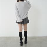 シャギーヤーンショート丈カーディガン | RMAF NICE CLAUP / OLIVE des OLIVE | 詳細画像7