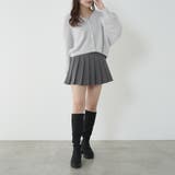 シャギーヤーンショート丈カーディガン | RMAF NICE CLAUP / OLIVE des OLIVE | 詳細画像8