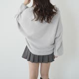 シャギーヤーンショート丈カーディガン | RMAF NICE CLAUP / OLIVE des OLIVE | 詳細画像3