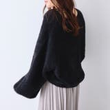 シャギーヤーンショート丈カーディガン | RMAF NICE CLAUP / OLIVE des OLIVE | 詳細画像24