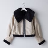 グレージュ | ビックカラーショートブルゾン | RMAF NICE CLAUP / OLIVE des OLIVE