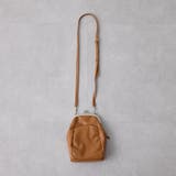 キャメル | がま口ポケットミニショルダー | RMAF NICE CLAUP / OLIVE des OLIVE