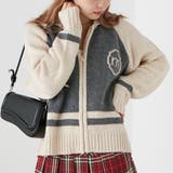 【MARCHES】ジャガードニットZIPカーデ | RMAF NICE CLAUP / OLIVE des OLIVE | 詳細画像10