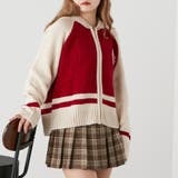 【MARCHES】ジャガードニットZIPカーデ | RMAF NICE CLAUP / OLIVE des OLIVE | 詳細画像2