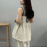 【SET UP対応アイテム】バックリボンキャミビスチェ | NICE CLAUP / OLIVE des OLIVE OUTLET | 詳細画像4