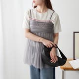 チャコール | ラメチュールチュニック | NICE CLAUP / OLIVE des OLIVE OUTLET