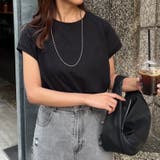 【コットン100%、サスティナブル】8色展開オーガニックコットンフレンチTシャツ | NICE CLAUP / OLIVE des OLIVE OUTLET | 詳細画像2