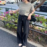 【コットン100%、サスティナブル】8色展開オーガニックコットンフレンチTシャツ | NICE CLAUP / OLIVE des OLIVE OUTLET | 詳細画像25