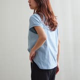 【コットン100%、サスティナブル】8色展開オーガニックコットンフレンチTシャツ | NICE CLAUP / OLIVE des OLIVE OUTLET | 詳細画像27