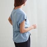【コットン100%、サスティナブル】8色展開オーガニックコットンフレンチTシャツ | NICE CLAUP / OLIVE des OLIVE OUTLET | 詳細画像28