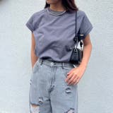 【コットン100%、サスティナブル】8色展開オーガニックコットンフレンチTシャツ | NICE CLAUP / OLIVE des OLIVE OUTLET | 詳細画像35