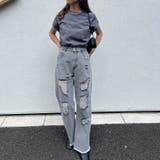 【コットン100%、サスティナブル】8色展開オーガニックコットンフレンチTシャツ | NICE CLAUP / OLIVE des OLIVE OUTLET | 詳細画像37