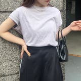 【コットン100%、サスティナブル】8色展開オーガニックコットンフレンチTシャツ | NICE CLAUP / OLIVE des OLIVE OUTLET | 詳細画像42
