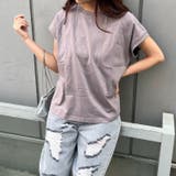 【コットン100%、サスティナブル】8色展開オーガニックコットンフレンチTシャツ | NICE CLAUP / OLIVE des OLIVE OUTLET | 詳細画像47
