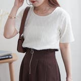 【EC】チュールふくれジャガードプルオーバー | NICE CLAUP / OLIVE des OLIVE OUTLET | 詳細画像10