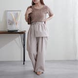 【EC】チュールふくれジャガードプルオーバー | NICE CLAUP / OLIVE des OLIVE OUTLET | 詳細画像6