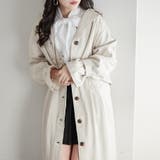 アイボリー | マルチ2WAYトレンチコート | RMAF NICE CLAUP / OLIVE des OLIVE