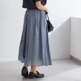 ブル-グレ- | 【nao】スラブスカート | NICE CLAUP / OLIVE des OLIVE OUTLET