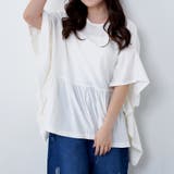 【nao】ゆったりヒラヒラT | NICE CLAUP / OLIVE des OLIVE OUTLET | 詳細画像2