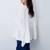 【nao】ゆったりヒラヒラT | NICE CLAUP / OLIVE des OLIVE OUTLET | 詳細画像3