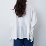 【nao】ゆったりヒラヒラT | NICE CLAUP / OLIVE des OLIVE OUTLET | 詳細画像4